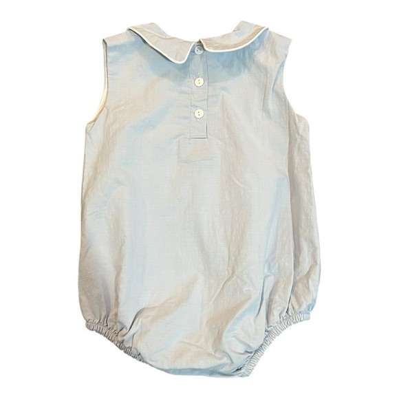 The Oaks Apparel Baby Bubble Romper 24 Months Summer Wedding 100% Cotton Waylen - Picture 2 of 5